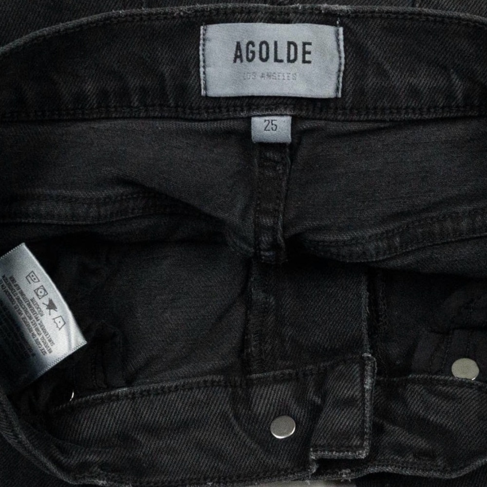 AGOLDE Toni Mid Rise Straight Jeans Feral - Picture 4 of 4